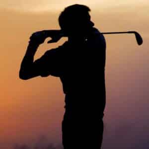 Rotator cuff injury in golfers